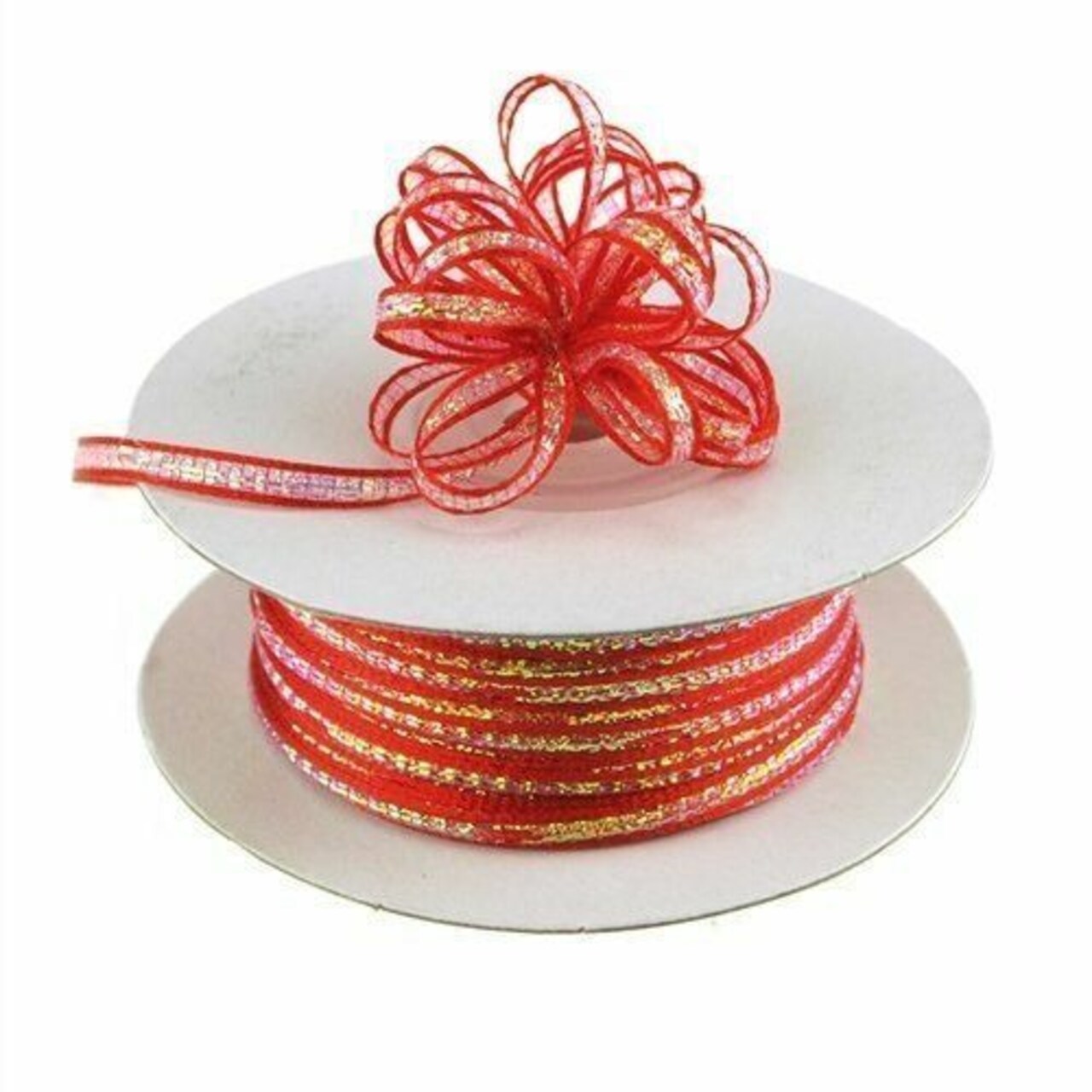 1/8" x 50 Yards Pull String Organza Ribbon for Wedding Decor and Favors